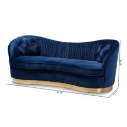 Nevena Velvet Sofa Blue - Baxton Studio 14 Nevena Velvet Sofa Blue - Baxton Studio -Home Furniture Shop-Baxton Studio GUEST a34ab3d5 6a5e 4b1b ba48 a91c88d5b0d6