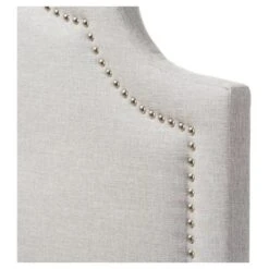 Cora Modern And Contemporary Fabric Upholstered Headboard - Baxton Studio -Home Furniture Shop-Baxton Studio GUEST a396776e 9b3c 4ba4 8076 960424771146