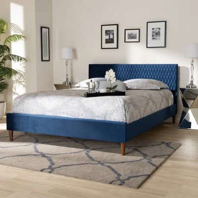 Frida Platform Bed - Baxton Studio 7 Frida Platform Bed - Baxton Studio - Image 5