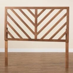 Belisma Wood Headboard Ash Walnut - Baxton Studio -Home Furniture Shop-Baxton Studio GUEST a68b0f10 68a1 4690 9068 092d3cd2b706