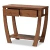 Capote Wood 2 Drawer Console Table - Baxton Studio -Home Furniture Shop-Baxton Studio GUEST a69dc7fb 9d5e 42d4 bd55 83d445633dd0
