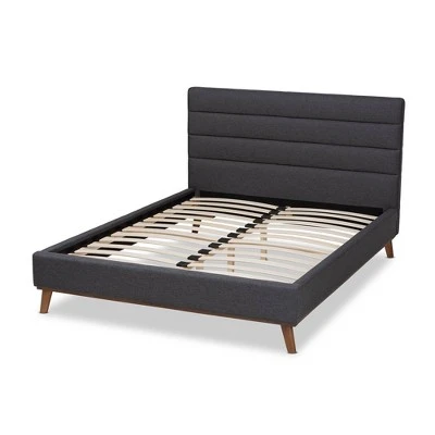 Erlend Platform Bed - Baxton Studio 8 Erlend Platform Bed - Baxton Studio - Image 6