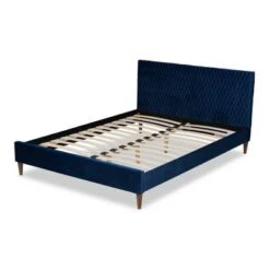 Frida Platform Bed - Baxton Studio 12 Frida Platform Bed - Baxton Studio -Home Furniture Shop-Baxton Studio GUEST a79aaff8 e012 420e acb2 95f6ad8b45b9