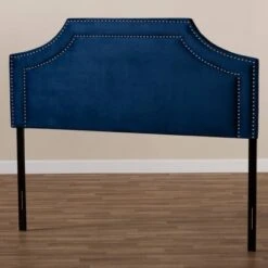 Avignon Velvet Headboard - Baxton Studio -Home Furniture Shop-Baxton Studio GUEST a898a54d e3d9 4c5b b9ad 4f9d84cb7d8d