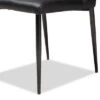Set Of 4 Chandelle Modern And Contemporary Faux Leather Upholstered Dining Chairs - Baxton Studio