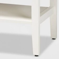 Chauncey Wood And Glass 2 Door Kitchen Cabinet White - Baxton Studio 13 Chauncey Wood And Glass 2 Door Kitchen Cabinet White - Baxton Studio -Home Furniture Shop-Baxton Studio GUEST aae09360 5bf5 475a a8b8 eb6446e6fbb0