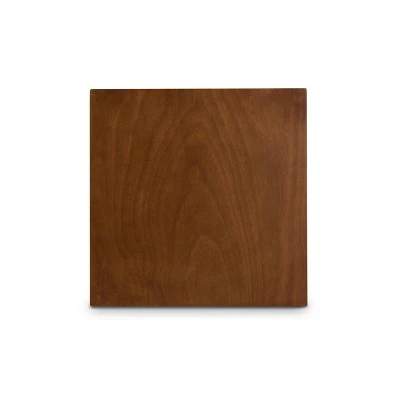 5pc Alora Fabric Upholstered Wood Pub Counter Height Dining Set Gray/Brown - Baxton Studio 5 5pc Alora Fabric Upholstered Wood Pub Counter Height Dining Set Gray/Brown - Baxton Studio - Image 3