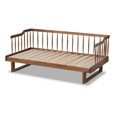 Twin To King Muriel Expandable Spindle Daybed - Baxton Studio 6 Twin To King Muriel Expandable Spindle Daybed - Baxton Studio - Image 4