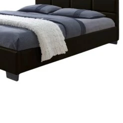 Vivaldi Modern And Contemporary Faux Leather Padded Platform Base Bed Frame - Baxton Studio