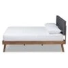 Devan Fabric Upholstered Walnut Finished Platform Bed - Baxton Studio -Home Furniture Shop-Baxton Studio GUEST adfd2d74 3281 4bd9 98c5 0c2e4be3210c