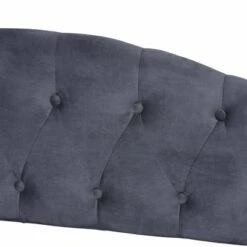 Benjamin Velvet Fabric Upholstered And Wood Daybed - Baxton Studio -Home Furniture Shop-Baxton Studio GUEST aeb8010b 3633 47c5 bbbe 6e88e35cb81d