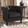 Bisset Chesterfield Chair Gray - Baxton Studio -Home Furniture Shop-Baxton Studio GUEST b0f18624 6081 4289 8b1b 6f231c19e45f