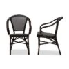 Set Of 2 Artus Indoor And Outdoor Stackable Bistro Dining Chairs - Baxton Studio -Home Furniture Shop-Baxton Studio GUEST b264efc9 3dc1 42da 9a1f 2b8cc1765433