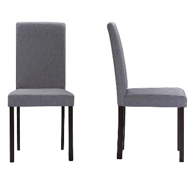 5pc Andrew Contemporary Dining Set Dark Brown/Gray - Baxton Studio 3 5pc Andrew Contemporary Dining Set Dark Brown/Gray - Baxton Studio