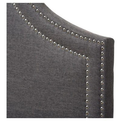 Avignon Modern And Contemporary Fabric Upholstered Headboard - Baxton Studio 4 Avignon Modern And Contemporary Fabric Upholstered Headboard - Baxton Studio - Image 2
