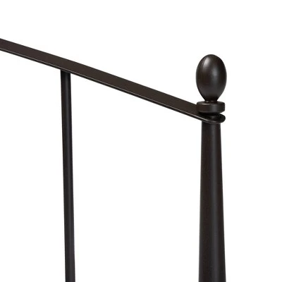 Queen Lana Metal Platform Bed Black - Baxton Studio 5 Queen Lana Metal Platform Bed Black - Baxton Studio - Image 3