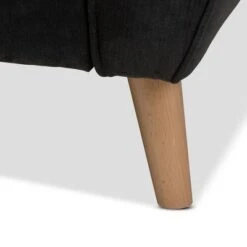 Miranda Mid-Century Modern Fabric Upholstered Sofa Dark Gray - Baxton Studio -Home Furniture Shop-Baxton Studio GUEST b4d01530 b767 4b89 a307 d0614f232b96