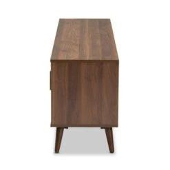 Quinn 2 Door Wood TV Stand For TVs Up To 75" Walnut/White - Baxton Studio -Home Furniture Shop-Baxton Studio GUEST b76d20ab 4bc1 4030 918e 8c39de19e533