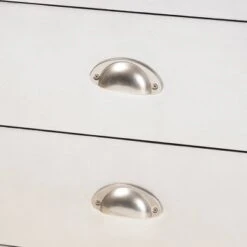 Serge Metal 2 Drawer Accent Storage Chest Silver - Baxton Studio -Home Furniture Shop-Baxton Studio GUEST b7f985e3 23bb 456f b2f6 b399a77ab60f