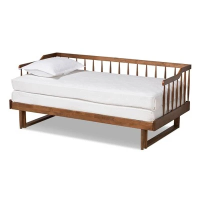 Twin To King Muriel Expandable Spindle Daybed - Baxton Studio 3 Twin To King Muriel Expandable Spindle Daybed - Baxton Studio