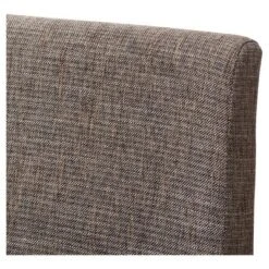 Set Of 2 Nexus Mid - Century Modern Wood Finishing And Fabric Upholstered Dining Side Chair Gravel/Walnut Brown - Baxton Studio 9 Set Of 2 Nexus Mid - Century Modern Wood Finishing And Fabric Upholstered Dining Side Chair Gravel/Walnut Brown - Baxton Studio -Home Furniture Shop-Baxton Studio GUEST bae1e105 484e 4643 96c5 638d84866549