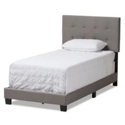 Twin Brookfield Modern And Contemporary Fabric Upholstered Bed - Baxton Studio 18 Twin Brookfield Modern And Contemporary Fabric Upholstered Bed - Baxton Studio -Home Furniture Shop-Baxton Studio GUEST bafde374 27f9 4f64 9d1b beac19109dee