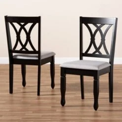 2pc Reneau Upholstered Wood Dining Chair Set - Baxton Studio 16 2pc Reneau Upholstered Wood Dining Chair Set - Baxton Studio -Home Furniture Shop-Baxton Studio GUEST bb9a56e1 54c9 4366 9467 f54097e8e16c