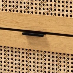 Sawyer Wood And Metal 3 Drawer Storage Cabinet With Natural Rattan Oak Brown/Black - Baxton Studio 14 Sawyer Wood And Metal 3 Drawer Storage Cabinet With Natural Rattan Oak Brown/Black - Baxton Studio -Home Furniture Shop-Baxton Studio GUEST be9c7ee2 f0a9 44d0 89e7 8c2f73d042e8