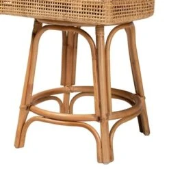 Bella Rattan Counter Stool Natural Brown/White - Baxton Studio 15 Bella Rattan Counter Stool Natural Brown/White - Baxton Studio -Home Furniture Shop-Baxton Studio GUEST bf56fc3f 6bbe 417a 8289 1ff34ec2f2d0