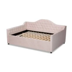 Perry Velvet Daybed - Baxton Studio -Home Furniture Shop-Baxton Studio GUEST c5ac29c7 362e 4b1b be6a 5b1b5ad4143b