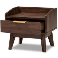 Lena Walnut Finished Wood Nightstand Brown - Baxton Studio -Home Furniture Shop-Baxton Studio GUEST c81c19a5 493f 4bb9 95bf 5ce2ba88a13b