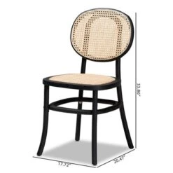 2pc Garold Woven Rattan And Wood Cane Dining Chair Set - Baxton Studio 19 2pc Garold Woven Rattan And Wood Cane Dining Chair Set - Baxton Studio -Home Furniture Shop-Baxton Studio GUEST c8e4144d 9281 446b 8b59 059c2149a977