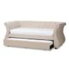 Twin Cherine Classic And Contemporary Fabric Upholstered Daybed With Trundle Beige - Baxton Studio -Home Furniture Shop-Baxton Studio GUEST c9999a08 dcdf 49bc 84e5 d6bff1cb4821