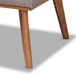 4pc Odessa Mid-Century Modern Fabric Upholstered Wood Dining Nook Set Walnut/Brown - Baxton Studio -Home Furniture Shop-Baxton Studio GUEST caa6accc cd97 4dc6 a865 1851b8980e25