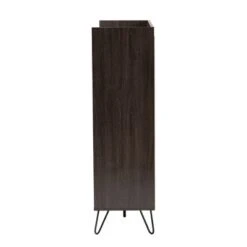 Baldor Wood 3 Door Shoe Cabinet Dark Brown - Baxton Studio 15 Baldor Wood 3 Door Shoe Cabinet Dark Brown - Baxton Studio -Home Furniture Shop-Baxton Studio GUEST caa7e34f 48ed 4948 92e3 fb6159c06c53