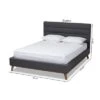 Erlend Platform Bed - Baxton Studio 1 Erlend Platform Bed - Baxton Studio -Home Furniture Shop-Baxton Studio GUEST cb084ee1 603d 4384 b478 bb83c53a3da3