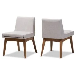 Set Of 2 Nexus Mid Century Modern Walnut Wood Fabric Upholstered Dining Side Chair - Baxton Studio 17 Set Of 2 Nexus Mid Century Modern Walnut Wood Fabric Upholstered Dining Side Chair - Baxton Studio -Home Furniture Shop-Baxton Studio GUEST cc6068ab 06ca 41fc a7b8 410499eef6e9