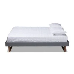 Liliya Walnut Finished Wood Platform Bed Frame - Baxton Studio -Home Furniture Shop-Baxton Studio GUEST cf55b72b 7824 4657 9364 fccc396d5839