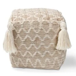 Noland Handwoven Moroccan Inspired Pouf Ottoman Natural/Ivory - Baxton Studio 11 Noland Handwoven Moroccan Inspired Pouf Ottoman Natural/Ivory - Baxton Studio -Home Furniture Shop-Baxton Studio GUEST d0e222c6 ba38 43af 8414 887acd914c2b