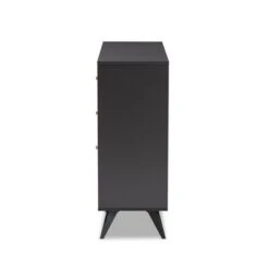 Baxton Studio Savino And Oak Finished Wood Wine Cabinet Gray/Brown - BaxtonStudio -Home Furniture Shop-Baxton Studio GUEST d15bf7b7 8f05 4cfc 96b3 878377a7b9ef