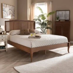 Marieke Wood Platform Bed Ash Walnut - Baxton Studio 16 Marieke Wood Platform Bed Ash Walnut - Baxton Studio -Home Furniture Shop-Baxton Studio GUEST d1a4be46 be69 438a abff 8ebd6d88a226