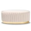 Kirana Velvet Upholstered And PU Leather Ottoman Gold - Baxton Studio 2 Kirana Velvet Upholstered And PU Leather Ottoman Gold - Baxton Studio -Home Furniture Shop-Baxton Studio GUEST d293ea06 6ad8 45cf 95b3 0bd96167b830