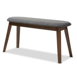 Baxton Studio Easton Mid Century Modern Walnut Finished Wood Fabric Upholstered Bench 18 Baxton Studio Easton Mid Century Modern Walnut Finished Wood Fabric Upholstered Bench -Home Furniture Shop-Baxton Studio GUEST d2eafe6b e0aa 4089 a6a3 8560430aad71