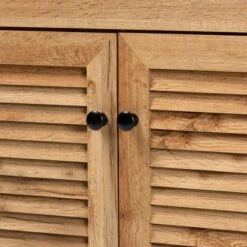 Coolidge Wood 1 Drawer Storage Cabinet Oak Brown - Baxton Studio 16 Coolidge Wood 1 Drawer Storage Cabinet Oak Brown - Baxton Studio -Home Furniture Shop-Baxton Studio GUEST d383846d fe9a 4c44 8479 d79ab62ccc7e