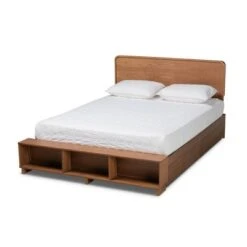 4 Drawer Vita Modern Transitional Wood Platform Storage Bed Walnut/Brown - Baxton Studio -Home Furniture Shop-Baxton Studio GUEST d50d721a 536c 4641 b3b5 7f3453c587ad