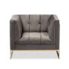 Ambra Velvet Armchair - Baxton Studio -Home Furniture Shop-Baxton Studio GUEST d65b3686 fd69 48d3 a2ec bd85caad8dbb