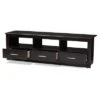 Ryleigh Modern And Contemporary Finished TV Stand For TVs Up To 60" Dark Brown - Baxton Studio -Home Furniture Shop-Baxton Studio GUEST d6775f42 7537 4933 9d98 6e0014668eb9