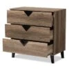 Baxton Studio Wales Modern And Contemporary Oak Wood Finish 3 Drawer Chest Light Brown -Home Furniture Shop-Baxton Studio GUEST d75a0253 d366 4dc5 b345 1ce0d5870cc8