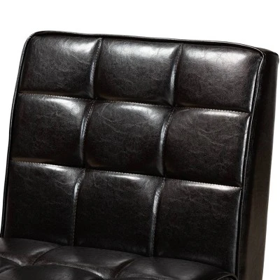 Sanford Wood Dining Chair - Baxton Studio 6 Sanford Wood Dining Chair - Baxton Studio - Image 4