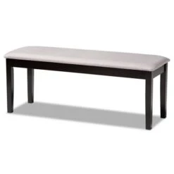 Teresa Fabric Upholstered And Wood Dining Bench - Baxton Studio 15 Teresa Fabric Upholstered And Wood Dining Bench - Baxton Studio -Home Furniture Shop-Baxton Studio GUEST d7fdc3a4 7e1c 4a15 a20c 5d0e7f6d2297